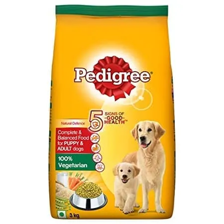 Pedigree 100% Vegetarian Puppy and Adult Veg Dog Dry Food