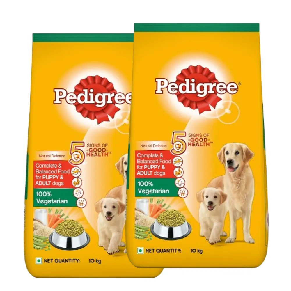 Pedigree 100% Vegetarian Puppy and Adult Veg Dog Dry Food