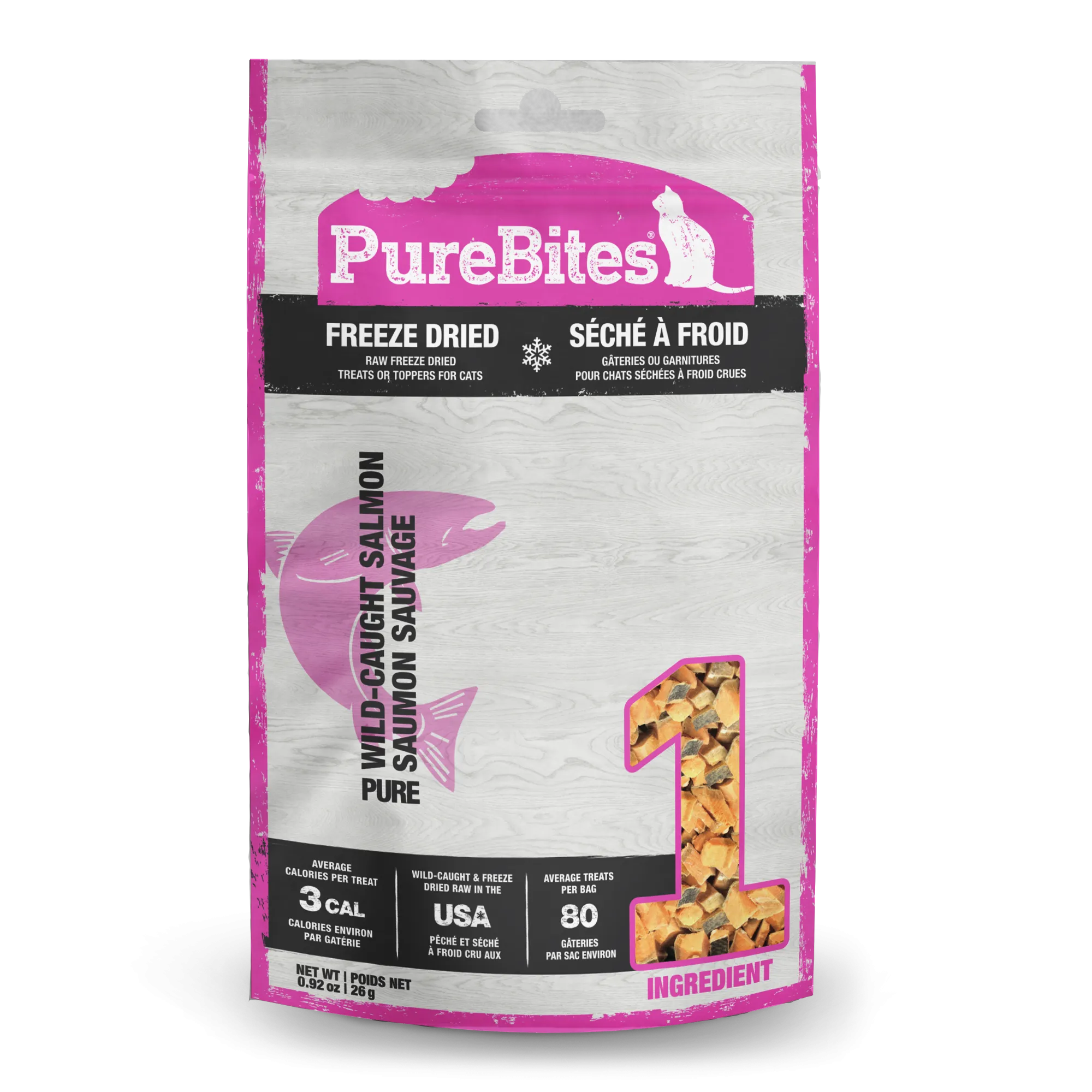 PureBites Freeze Dried Salmon Cat Treats