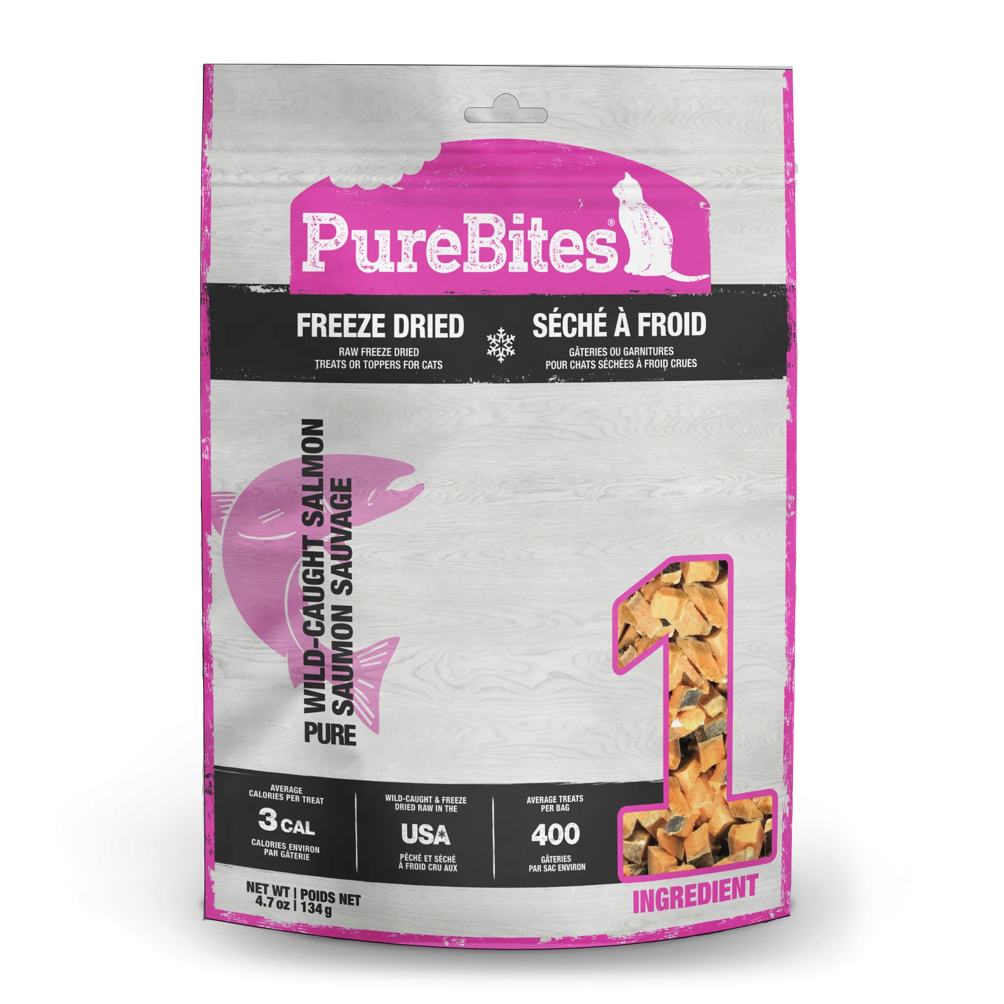 PureBites Freeze Dried Salmon Cat Treats