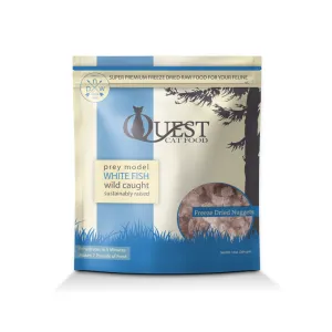 Quest Cat Food Freeze Dried Raw White Fish 10oz