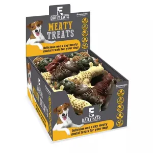 Rosewood Daily Eats Single Serve Dog Treat - Large Jungle Animals 50g