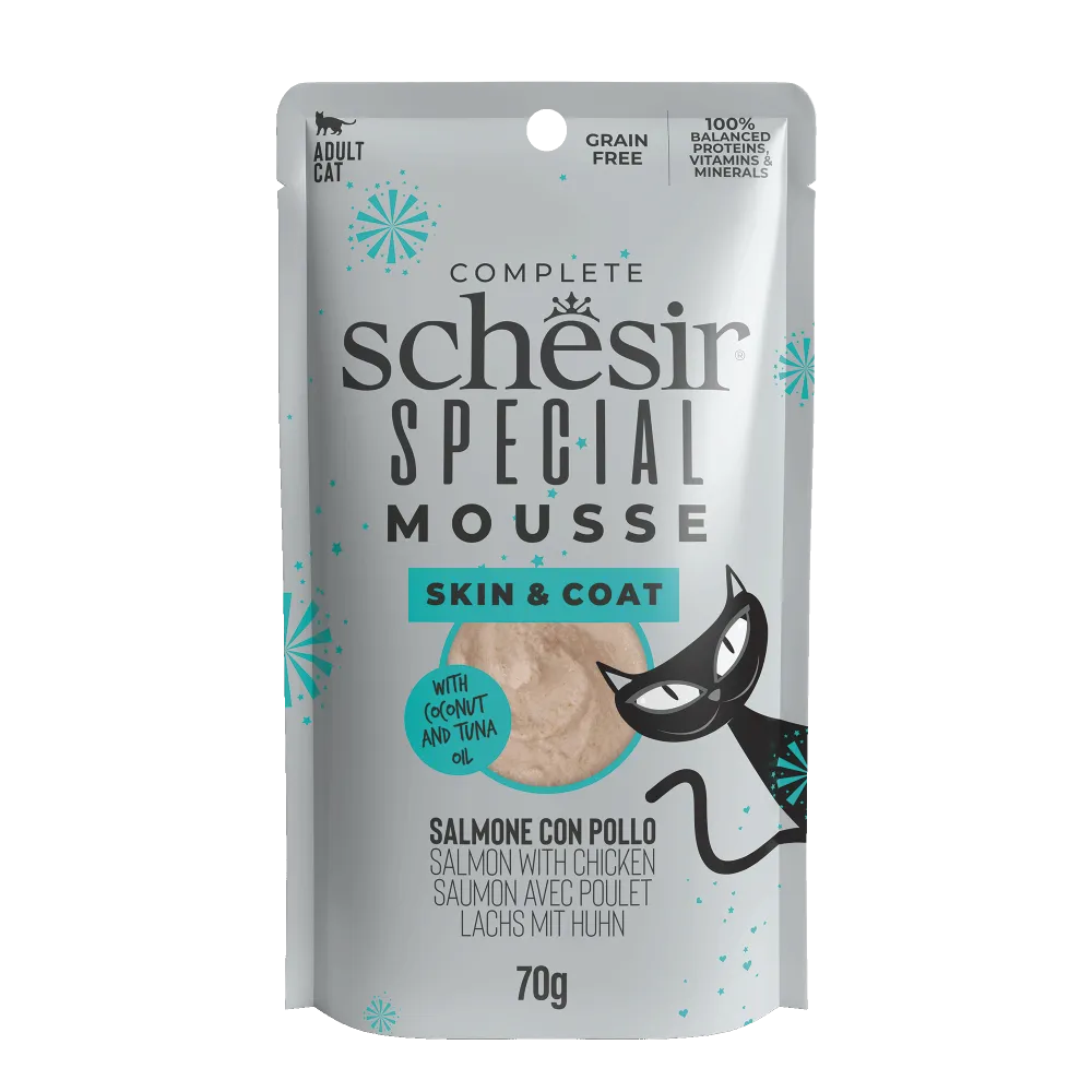 Schesir Cat Pouch Special Mousse Skin & Coat 70g