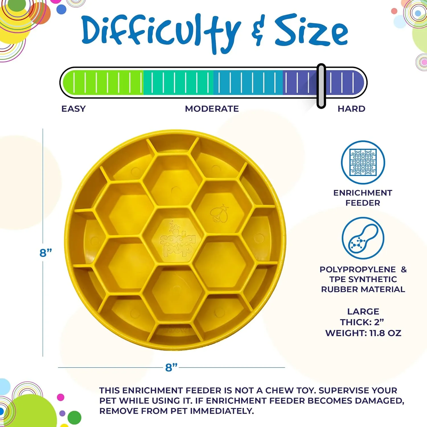 SodaPup Honeycomb Slow Feeder