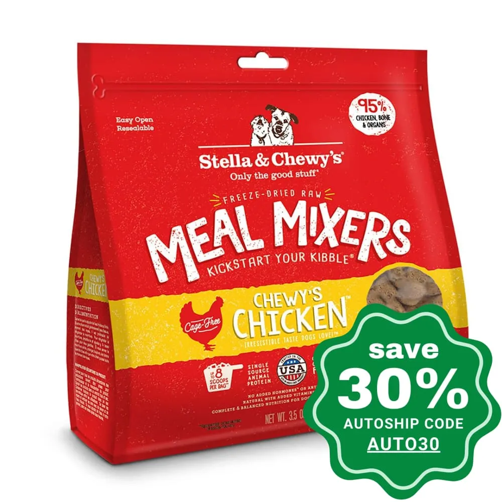 Stella & Chewy's - Freezed Dried Meal Mixers For Dogs - Chewy's Chicken - 35OZ