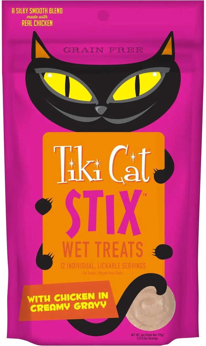 Tiki Cat Stix ChickenMousse (0.5 oz x 6 tubes)