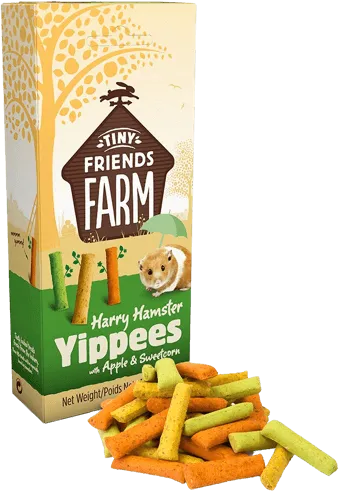 Tiny Friends Farm Harry Apple & Sweetcorn Yipees 120g