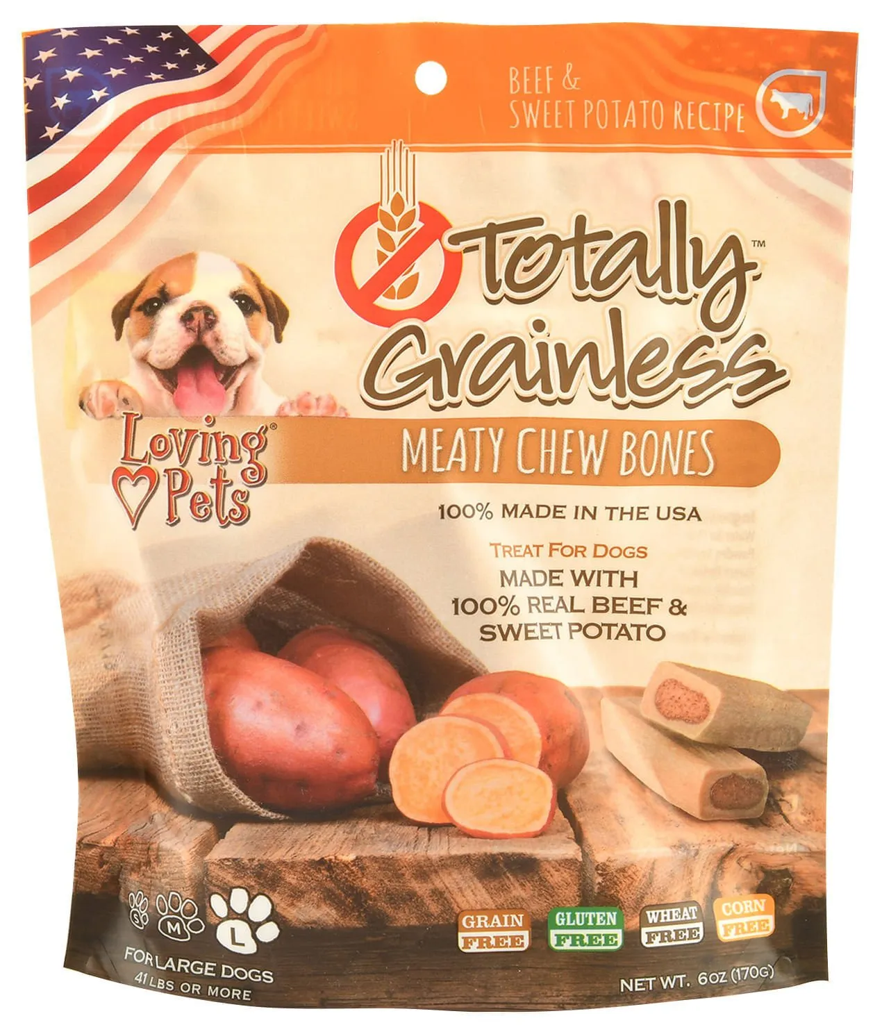 Totally Grainless Meaty Chew Bones