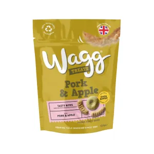 Wagg Dog Treats With Pork & Apple Tasty Bites 125g