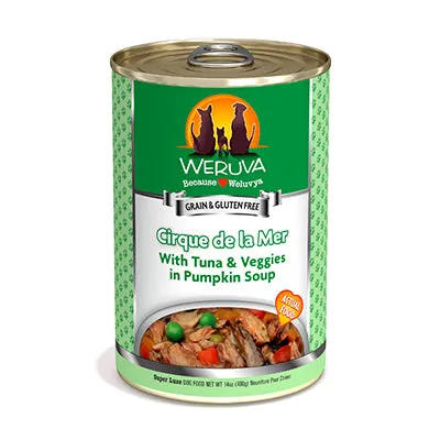 Weruva Cirque de la Mer with Tuna & Veggies in Pumpkin Soup Canned Dog Food