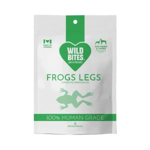 wild bites - frog legs (6 pieces)