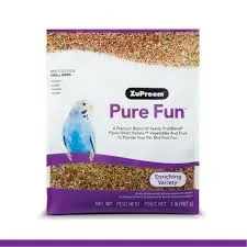 ZuPreem Pure Fun Enriching Variety Small Bird Food, 2-lb